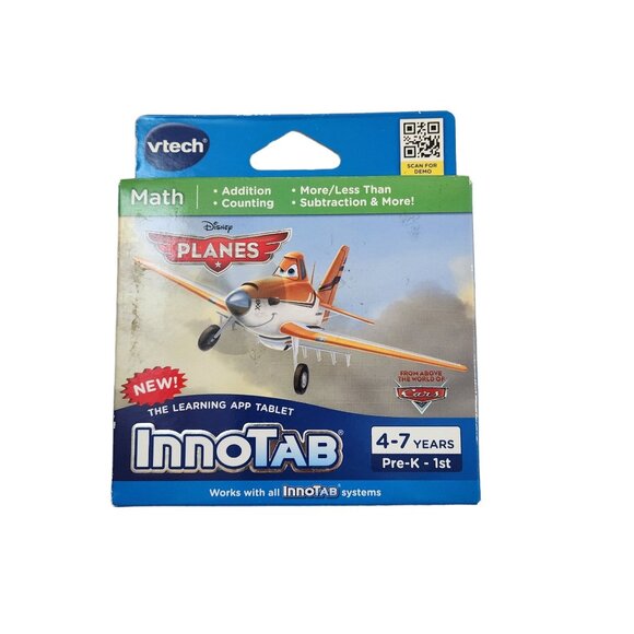 Vtech InnoTab Learning Tablet System, Backpack Pink, 3 TMNT Brave Planes Games - Picture 13 of 16